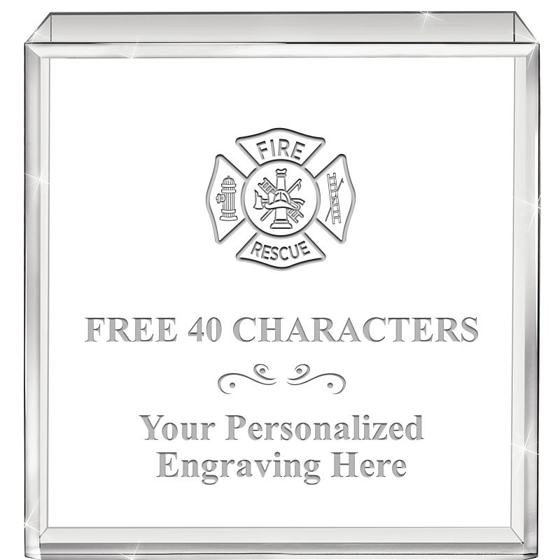 3.5" STANDING SQUARE PAPERWGHT