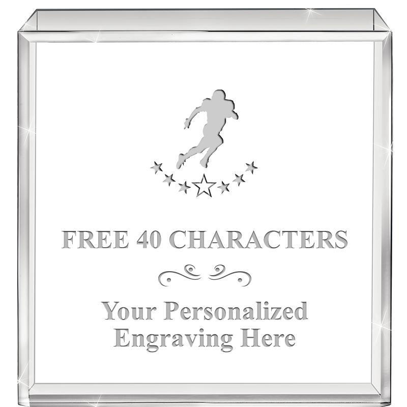 3.5" STANDING SQUARE PAPERWGHT