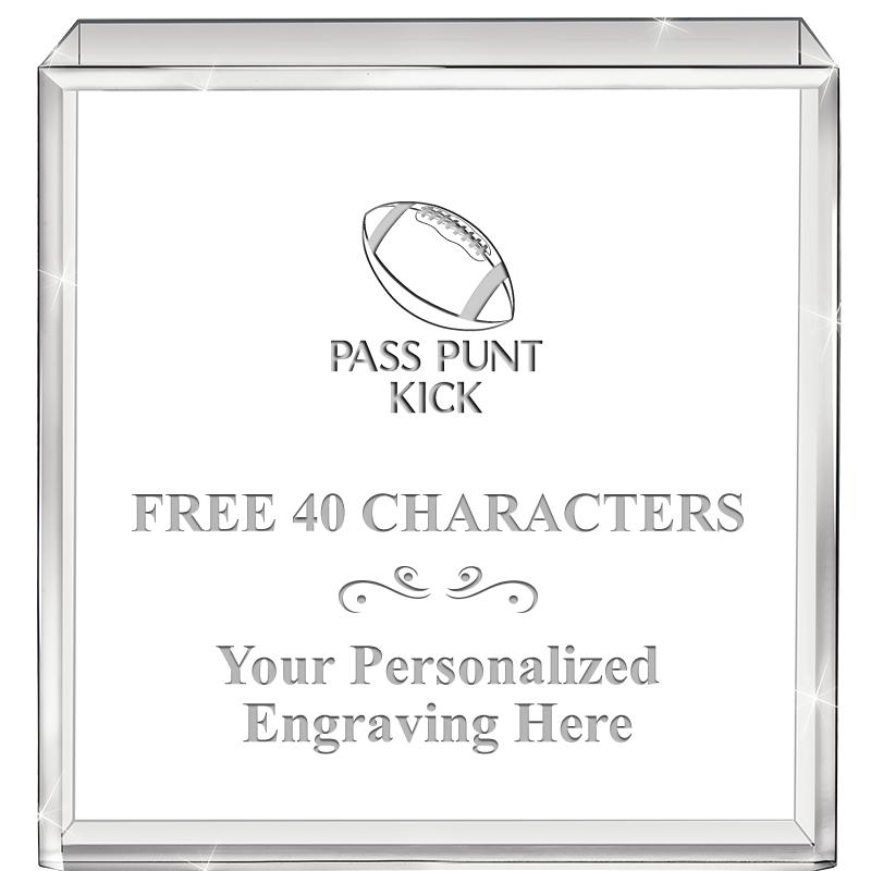 3.5" STANDING SQUARE PAPERWGHT