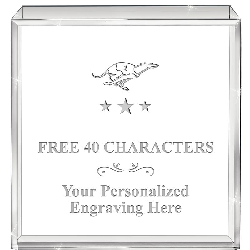 3.5" STANDING SQUARE PAPERWGHT