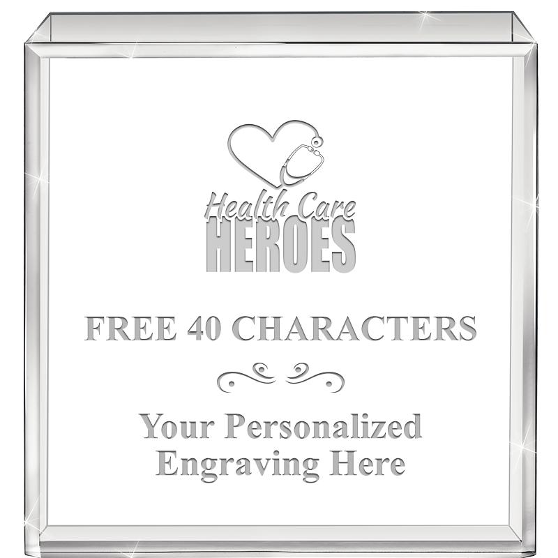 3.5" STANDING SQUARE PAPERWGHT