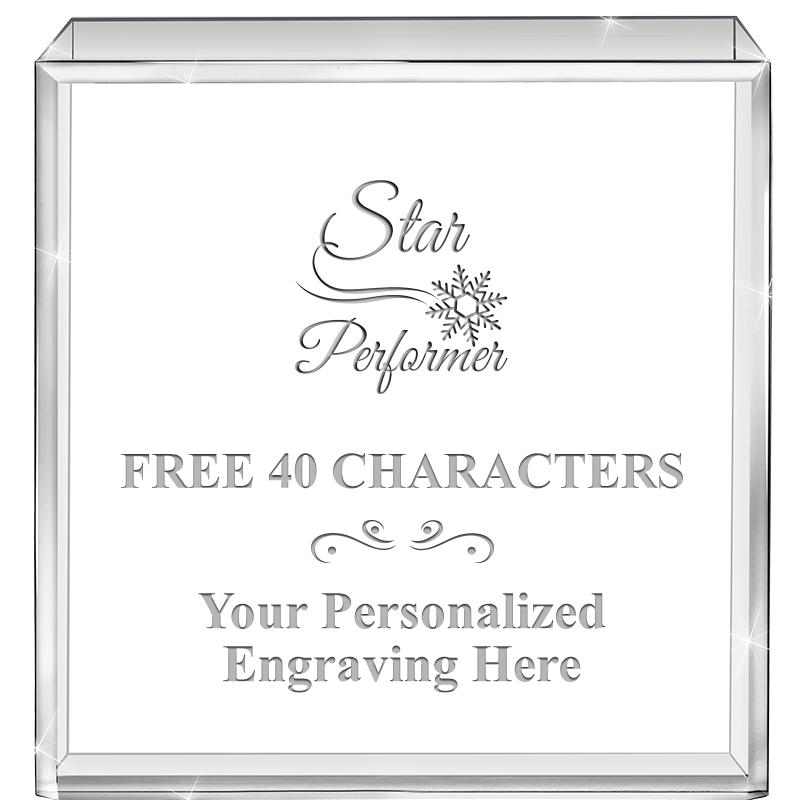 3.5" STANDING SQUARE PAPERWGHT