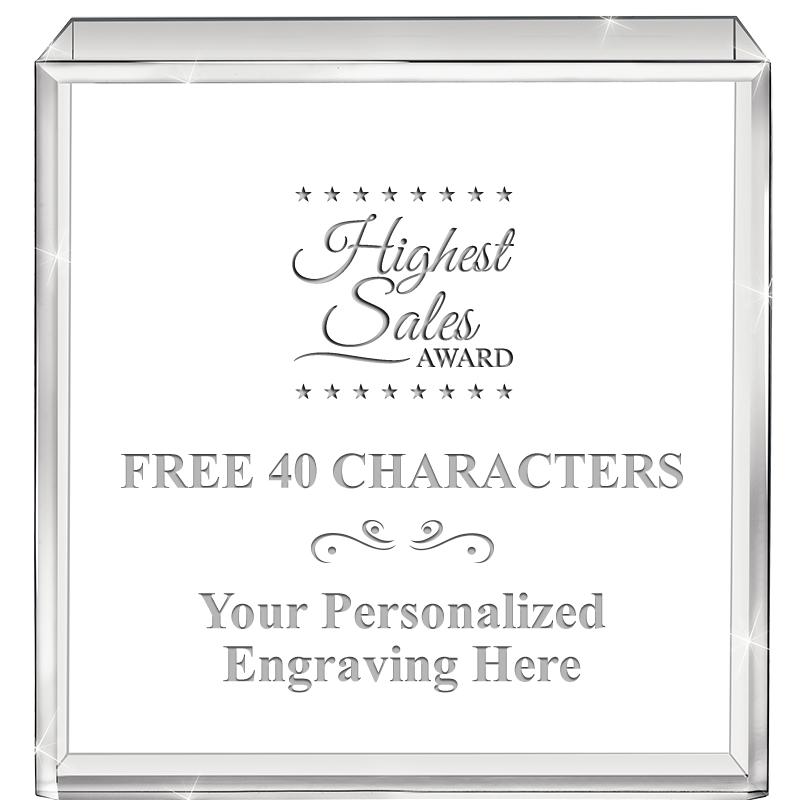 3.5" STANDING SQUARE PAPERWGHT