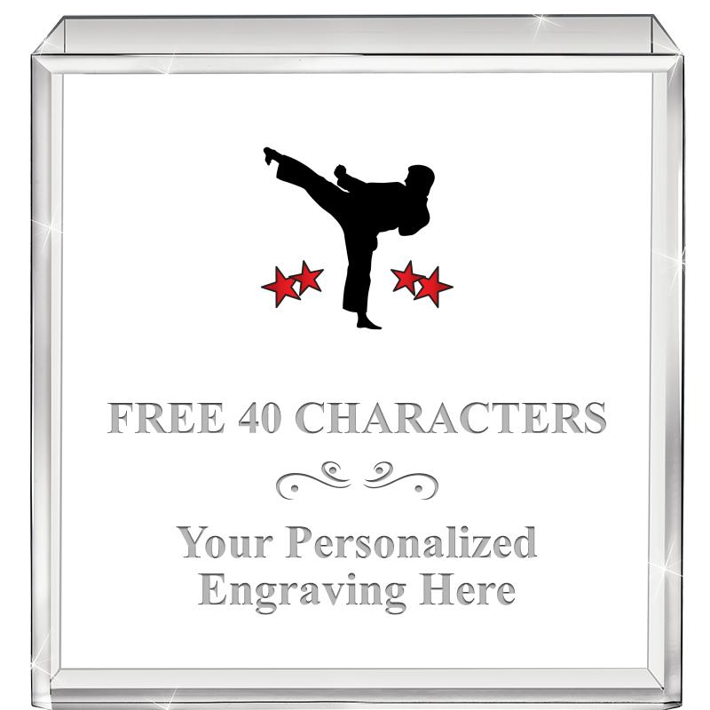 3.5" STANDING SQUARE PAPERWGHT