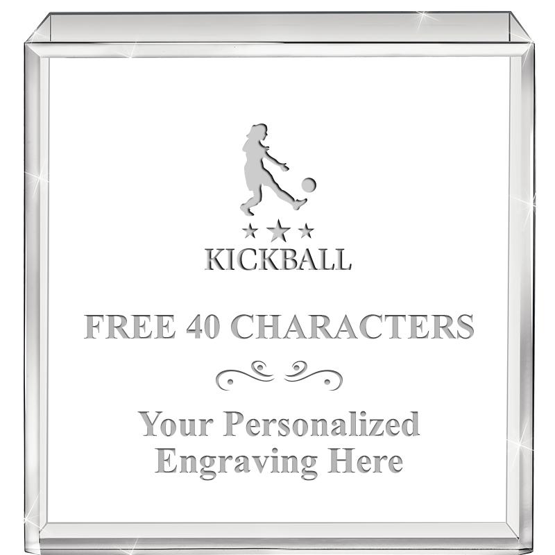 3.5" STANDING SQUARE PAPERWGHT