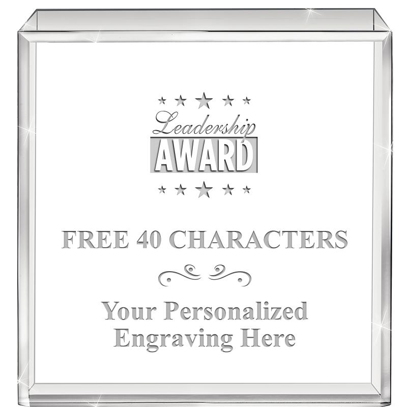 3.5" STANDING SQUARE PAPERWGHT