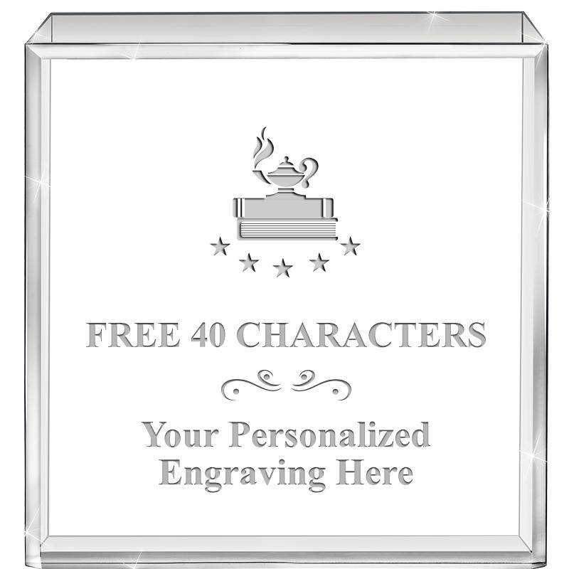 3.5" STANDING SQUARE PAPERWGHT