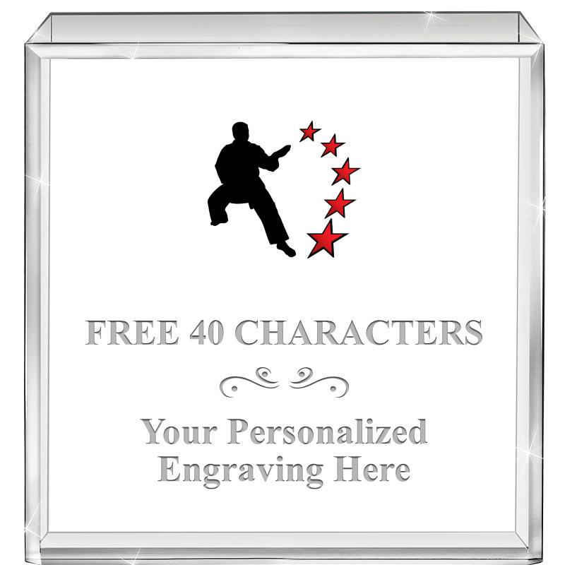 3.5" STANDING SQUARE PAPERWGHT