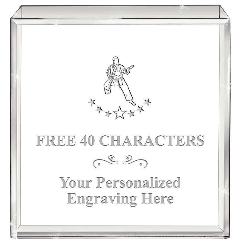 3.5" STANDING SQUARE PAPERWGHT