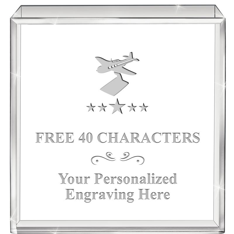 3.5" STANDING SQUARE PAPERWGHT