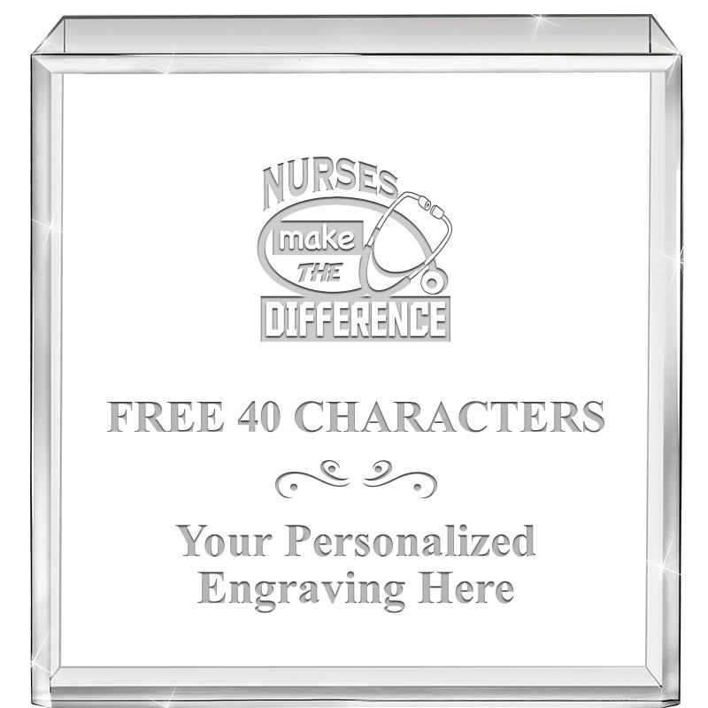 3.5" STANDING SQUARE PAPERWGHT