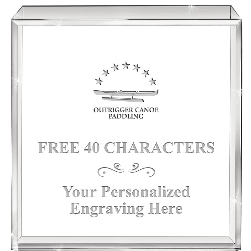 3.5" STANDING SQUARE PAPERWGHT