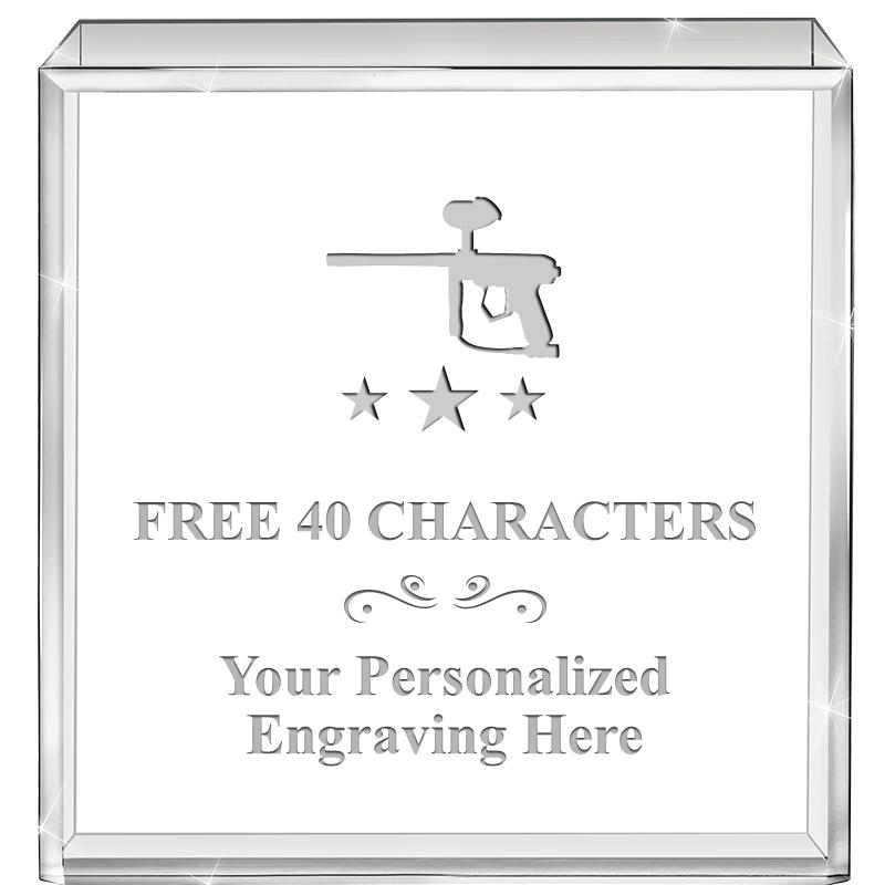 3.5" STANDING SQUARE PAPERWGHT