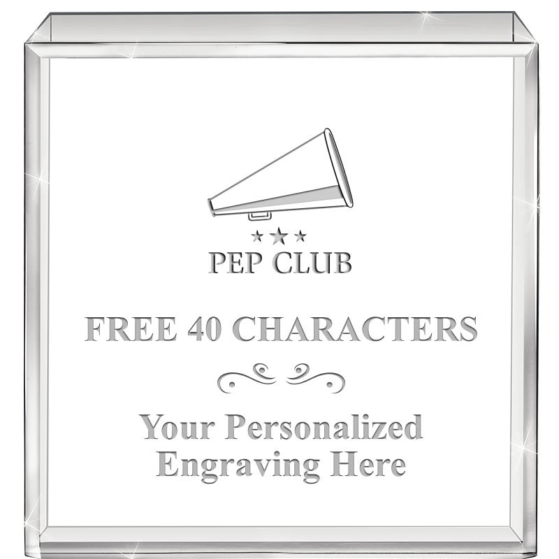 3.5" STANDING SQUARE PAPERWGHT