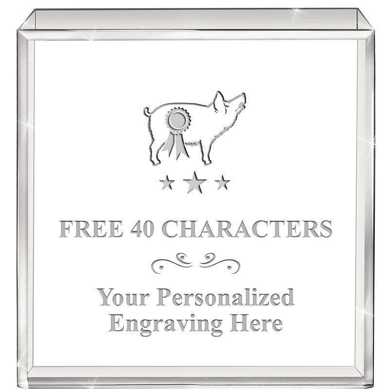 3.5" STANDING SQUARE PAPERWGHT