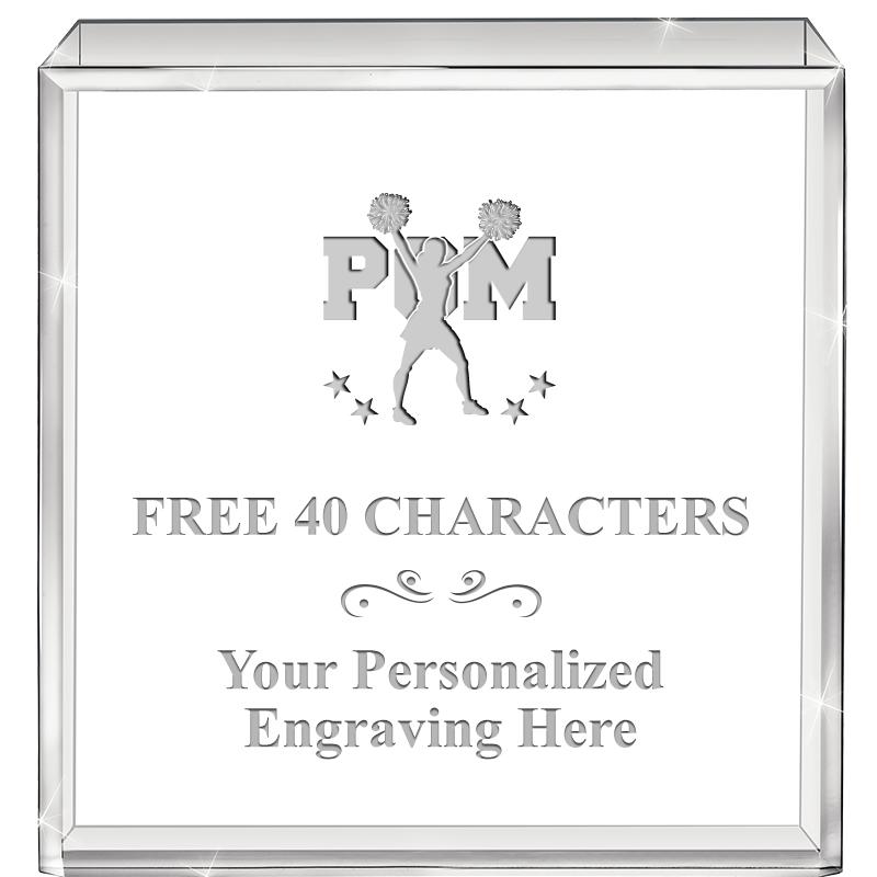 3.5" STANDING SQUARE PAPERWGHT