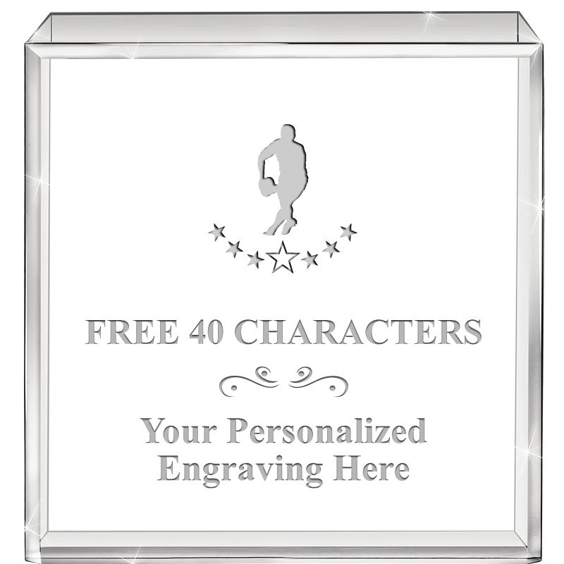 3.5" STANDING SQUARE PAPERWGHT