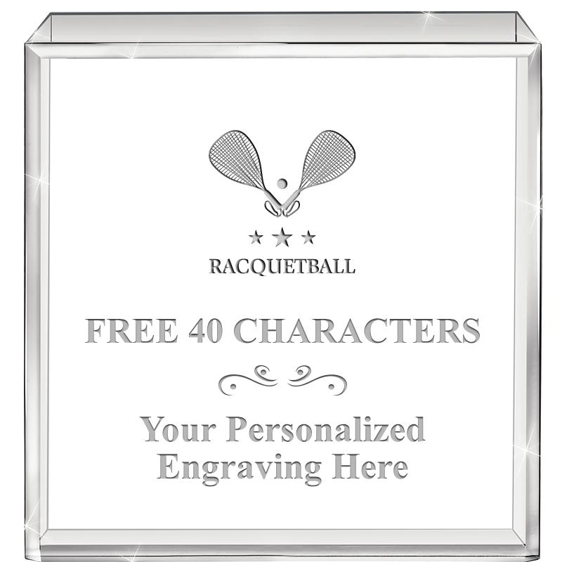 3.5" STANDING SQUARE PAPERWGHT