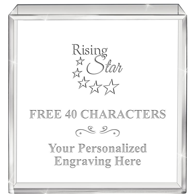 3.5" STANDING SQUARE PAPERWGHT