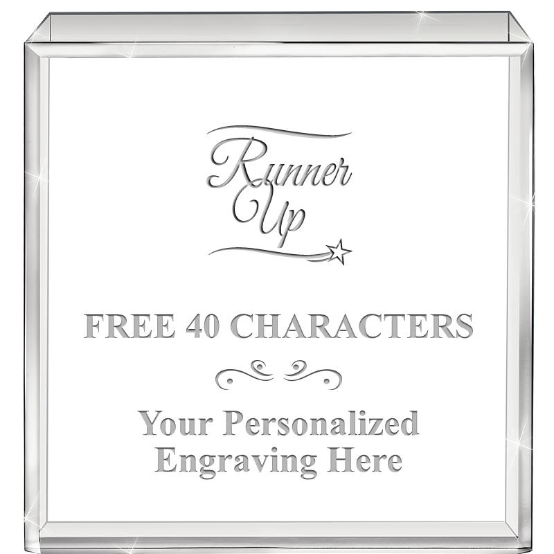 3.5" STANDING SQUARE PAPERWGHT