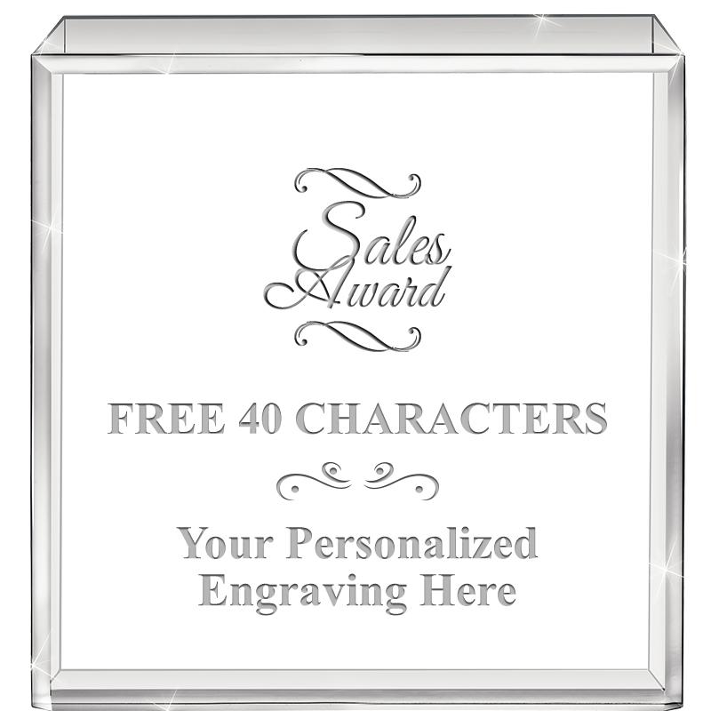 3.5" STANDING SQUARE PAPERWGHT