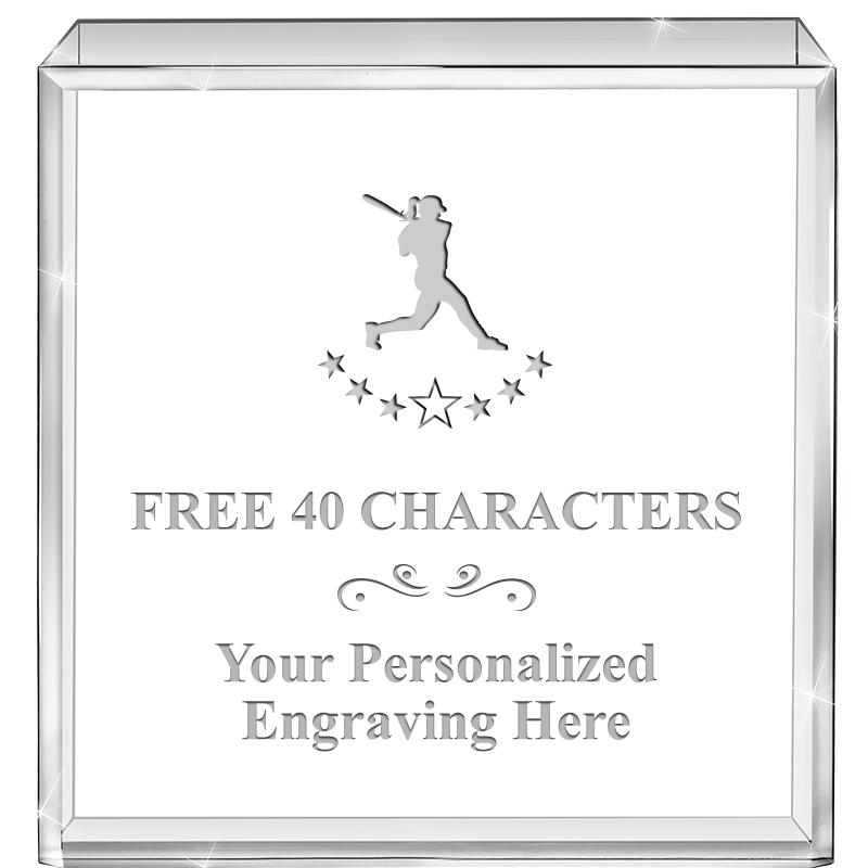 3.5" STANDING SQUARE PAPERWGHT