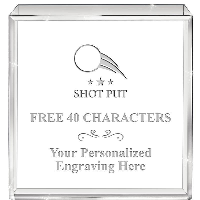 3.5" STANDING SQUARE PAPERWGHT