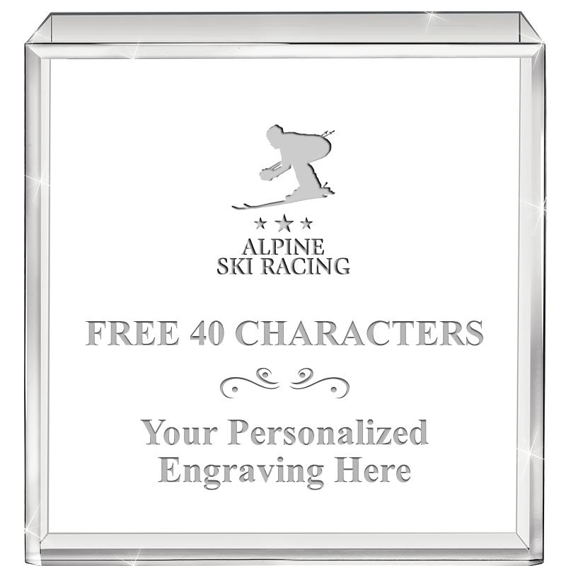 3.5" STANDING SQUARE PAPERWGHT