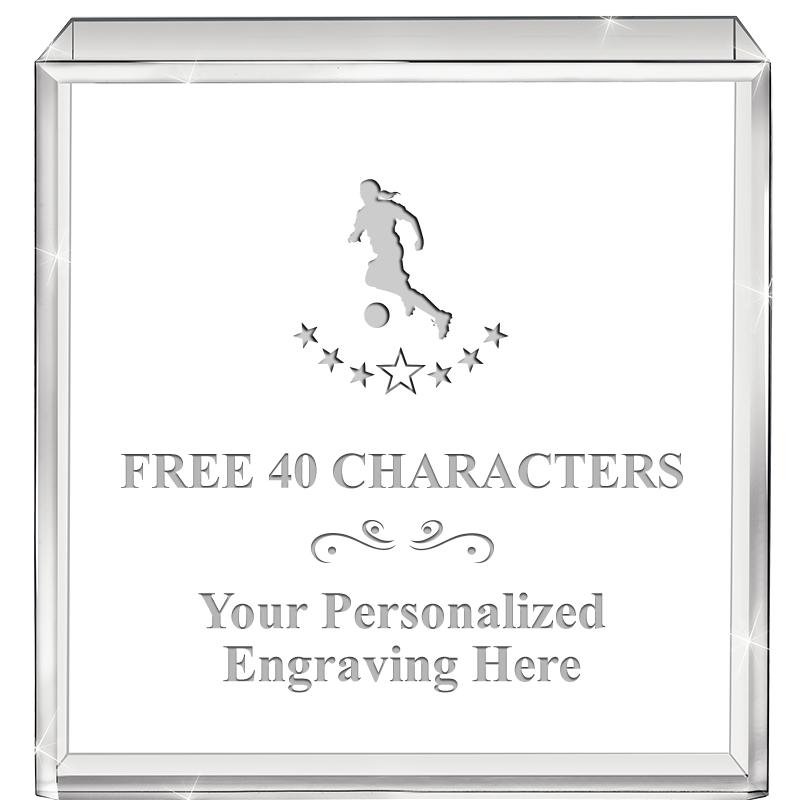 3.5" STANDING SQUARE PAPERWGHT