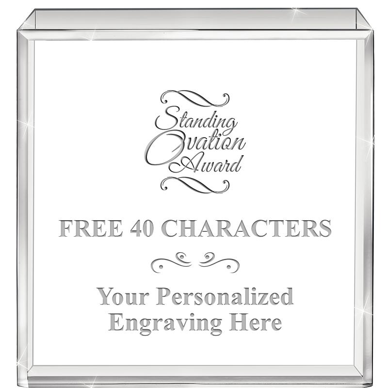 3.5" STANDING SQUARE PAPERWGHT