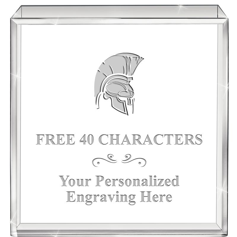 3.5" STANDING SQUARE PAPERWGHT