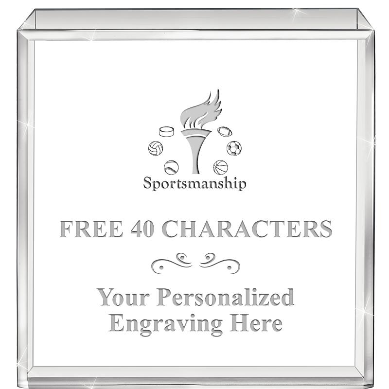 3.5" STANDING SQUARE PAPERWGHT