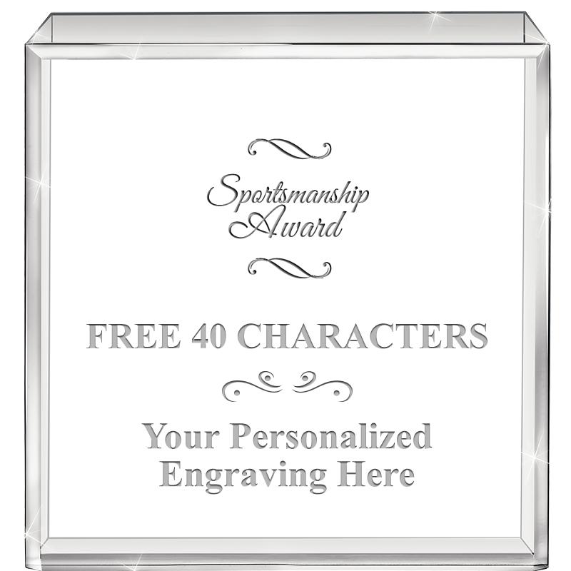 3.5" STANDING SQUARE PAPERWGHT