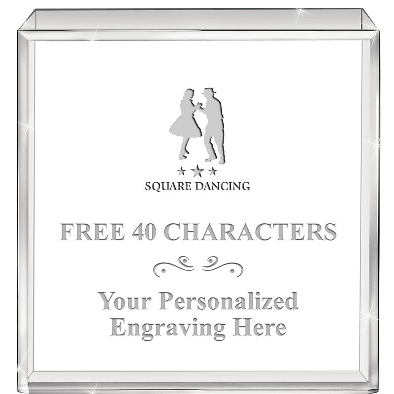 3.5" STANDING SQUARE PAPERWGHT