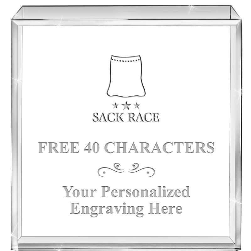 3.5" STANDING SQUARE PAPERWGHT