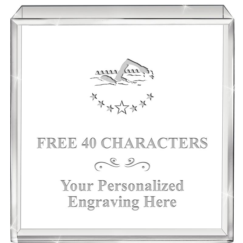 3.5" STANDING SQUARE PAPERWGHT