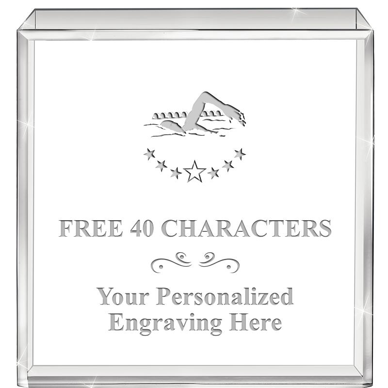 3.5" STANDING SQUARE PAPERWGHT