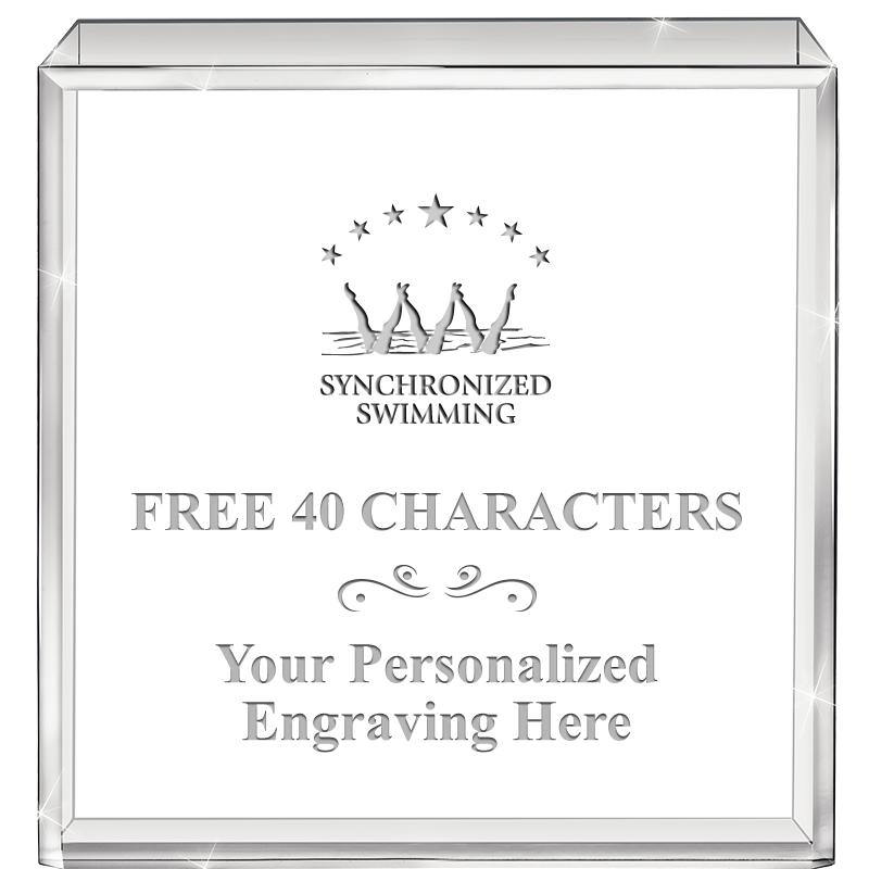 3.5" STANDING SQUARE PAPERWGHT