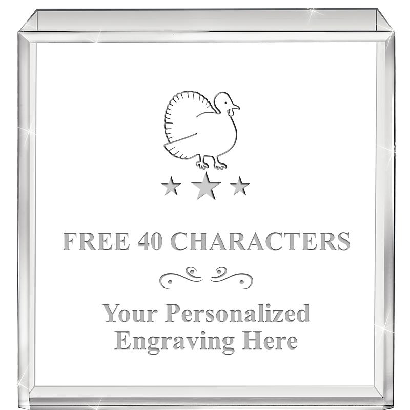 3.5" STANDING SQUARE PAPERWGHT