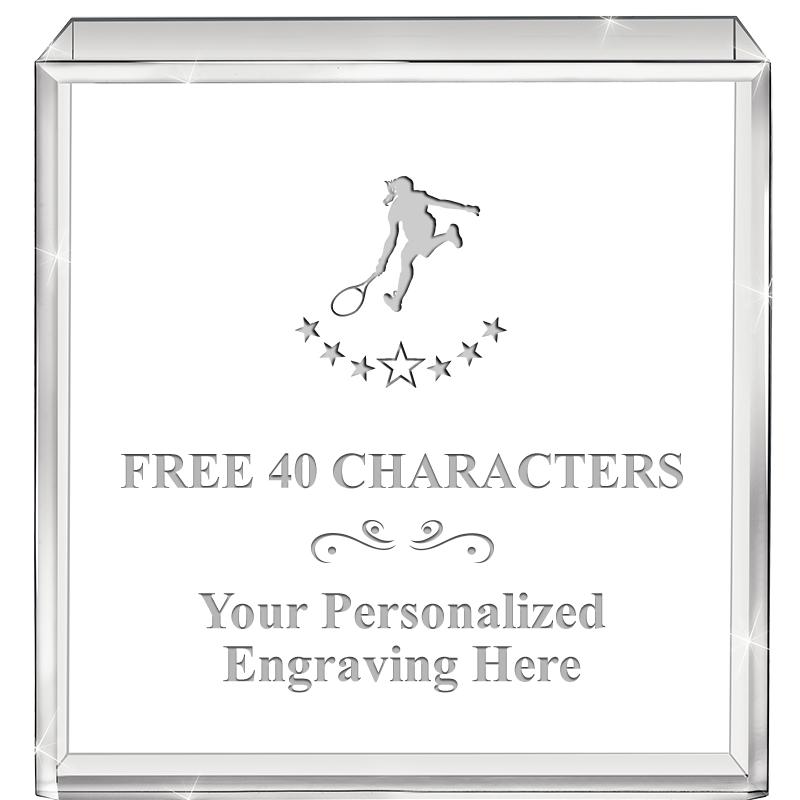 3.5" STANDING SQUARE PAPERWGHT
