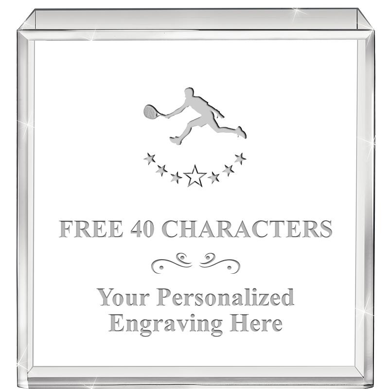 3.5" STANDING SQUARE PAPERWGHT