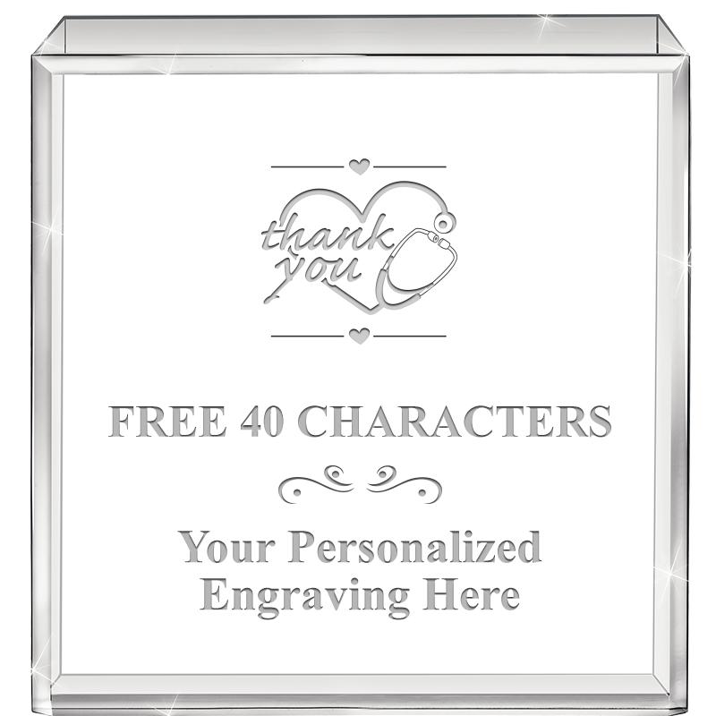 3.5" STANDING SQUARE PAPERWGHT