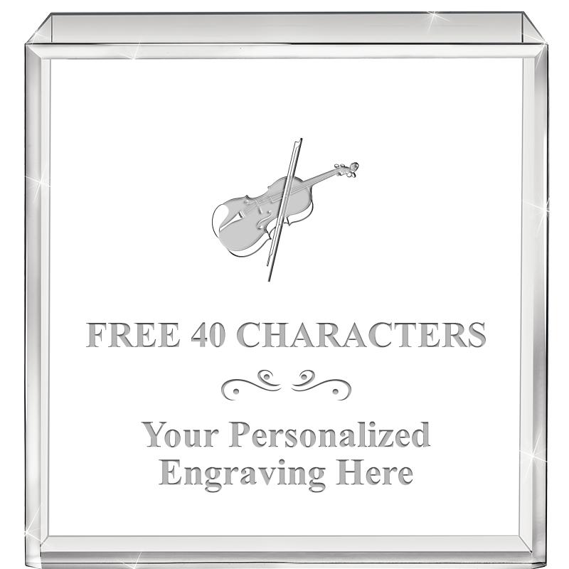 3.5" STANDING SQUARE PAPERWGHT