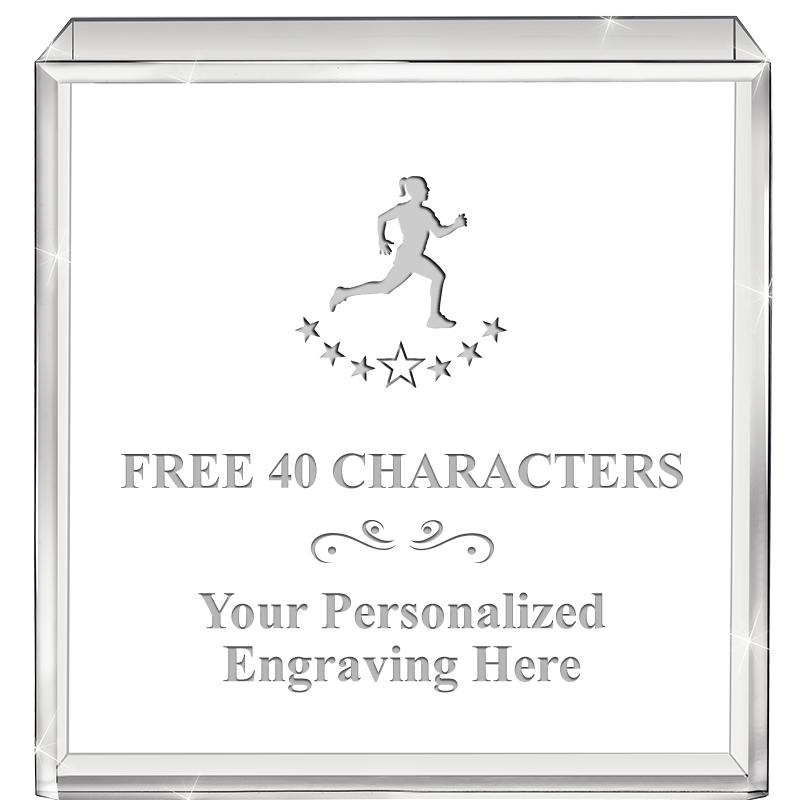 3.5" STANDING SQUARE PAPERWGHT