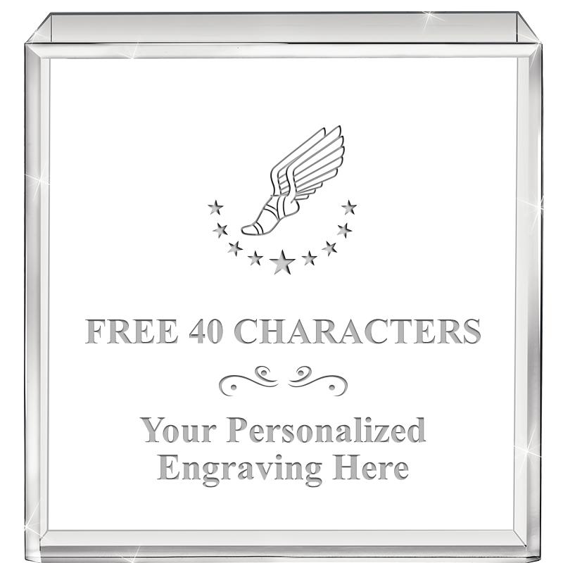 3.5" STANDING SQUARE PAPERWGHT