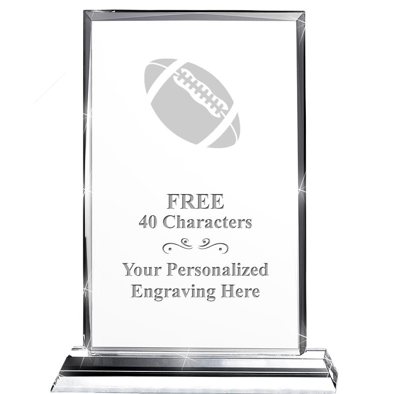 5"wx6.5"h DILIGENCE CRYSTAL