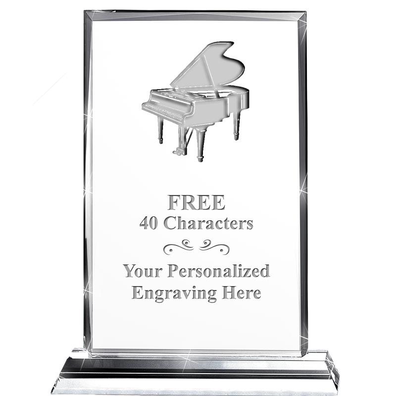 5"wx6.5"h DILIGENCE CRYSTAL