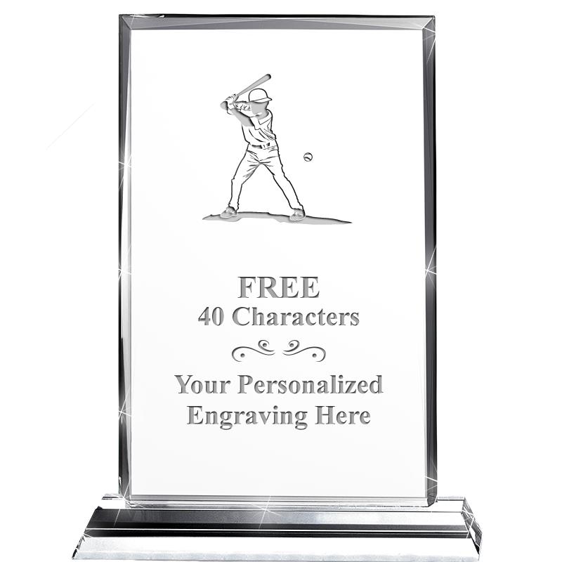 5"wx6.5"h DILIGENCE CRYSTAL