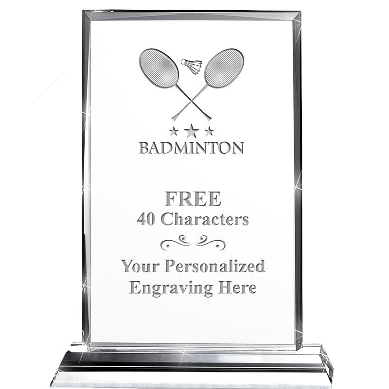 5"wx6.5"h DILIGENCE CRYSTAL