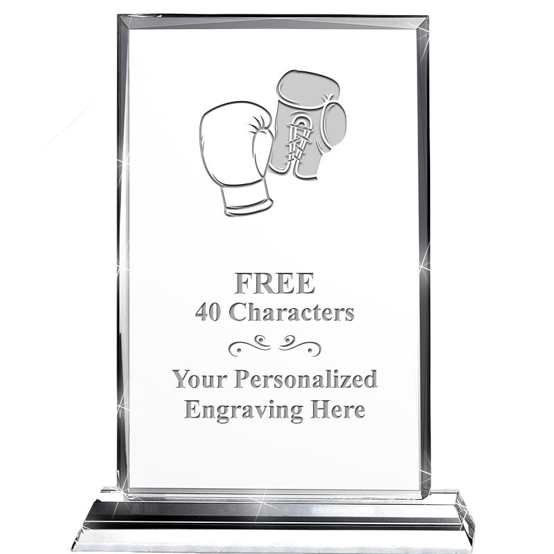 5"wx6.5"h DILIGENCE CRYSTAL